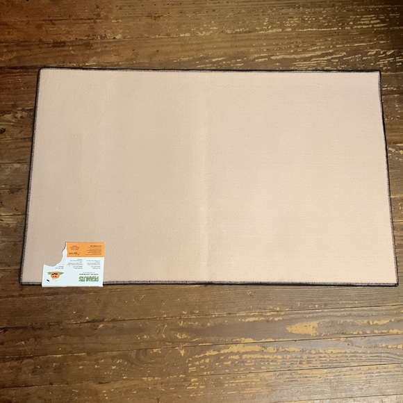 Peanuts Snoopy Charlie Brown Fall Happy Halloween Accent Rug Mat Trick or Treat - Picture 3 of 3